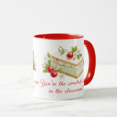 Tasse Enseignant La Meilleure Glace – Cadeau de Re (Devant droit)