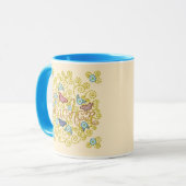 Tasse enseignant papillon (Devant gauche)