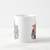 Tasse Enseigner Amour Inspirer Professeur Chignon (Centre)