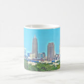 Tasse enveloppante d'horizon de Cleveland, Ohio (Centre)
