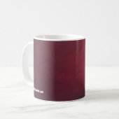 Tasse - enveloppe rouge de pluie (Devant gauche)
