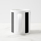 Tasse épaisse d'éléphant de rayures verticales (Dos)