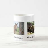 Tasse Épargnez un Cheval...Montez un Éléphant (Centre)
