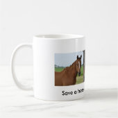 Tasse Épargnez un Cheval...Montez un Éléphant (Gauche)
