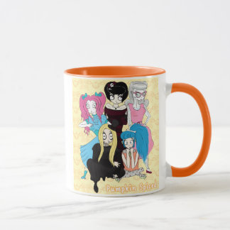 Tasse épicée de citrouille