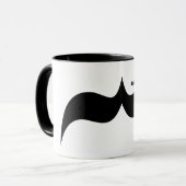 Tasse épicée de moustache de Parenthese de police (Devant gauche)