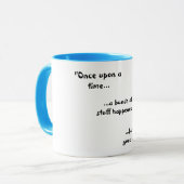 Tasse épique de la citation d'Arjur (Devant gauche)