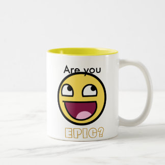 Tasse épique de visage