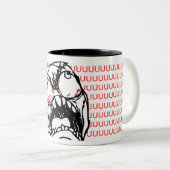 TASSE ÉPIQUE DE VISAGE DE RAGE (Devant droit)