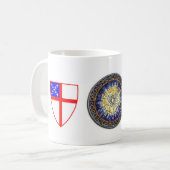 Tasse épiscopale de bouclier (Devant gauche)