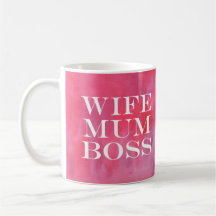 Tasse Épouse Maman Patronne