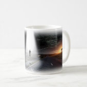 Tasse Équilibre Mental à Travers la Fracture Numér (Devant droit)