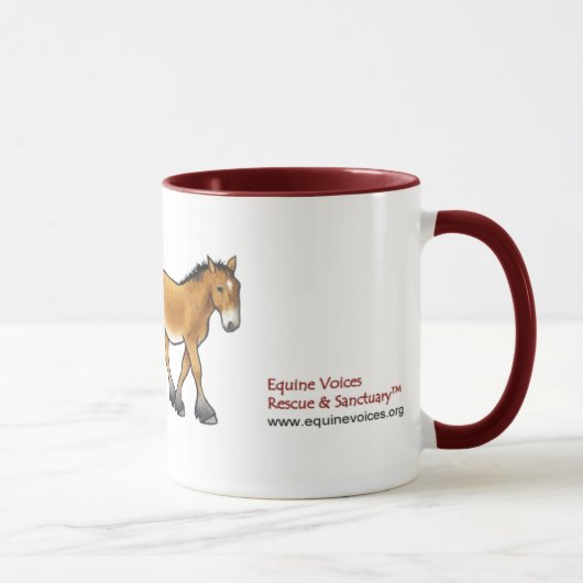 Tasse équine de Gulliver d'amour des voix I (Droite)