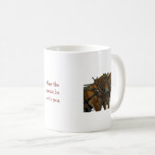 Tasse Équipe de Chevaux de Trait Belges (Devant droit)