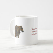 Tasse Équipe de Chevaux de Trait Belges (Devant gauche)