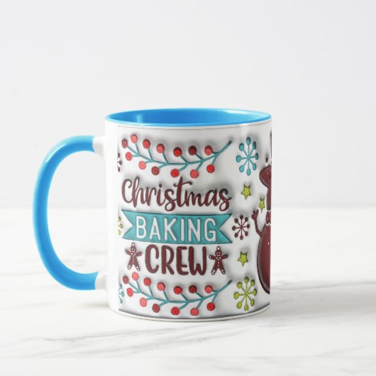 Tasse Équipe de Cuisine de Noël (Gauche)