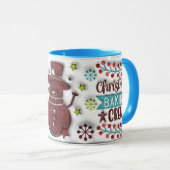 Tasse Équipe de Cuisine de Noël (Devant droit)