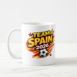 Tasse ÉQUIPE ESPAGNE 2026 Espagne Foot Patriotiq