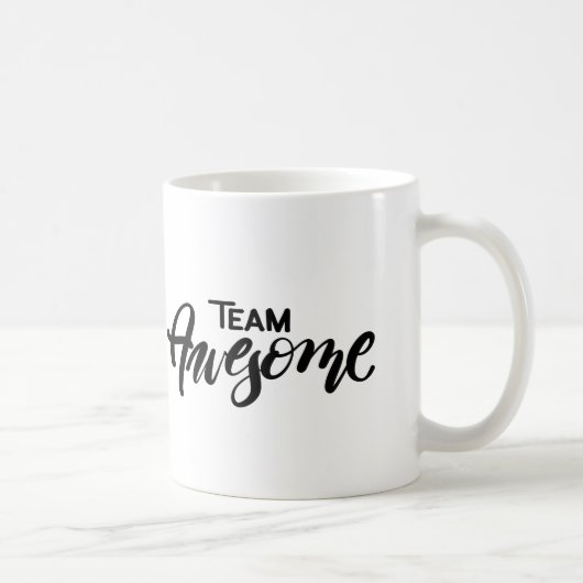 Tasse Équipe Incroyable (Droite)