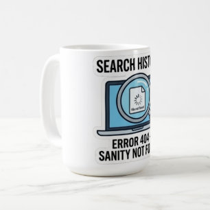 Tasse Erreur 404 - Mug IT drôle de café