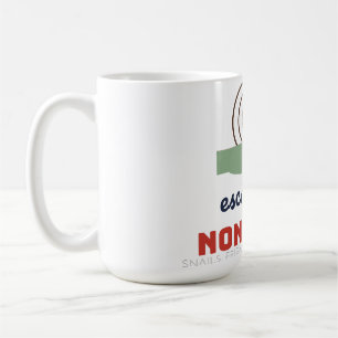 Tasse Escargot Non Merci Drôle Nourriture Français