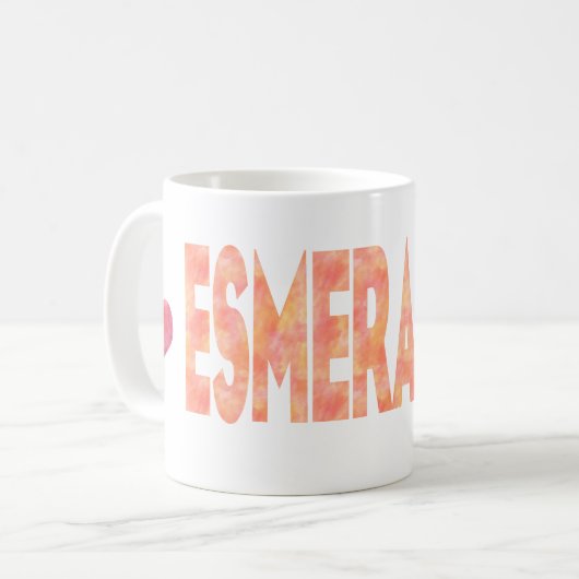 Tasse Esmeralda (Devant gauche)