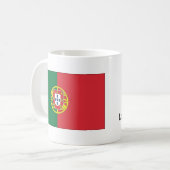 Tasse Espagne avec drapeau et nom de l'hymne (Devant gauche)