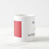 Tasse Espagne avec drapeau et nom de l'hymne (Centre)