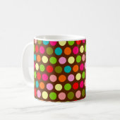 Tasse espiègle de points (Devant gauche)