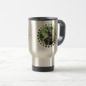 Tasse espiègle de voyage de singe (Devant droit)