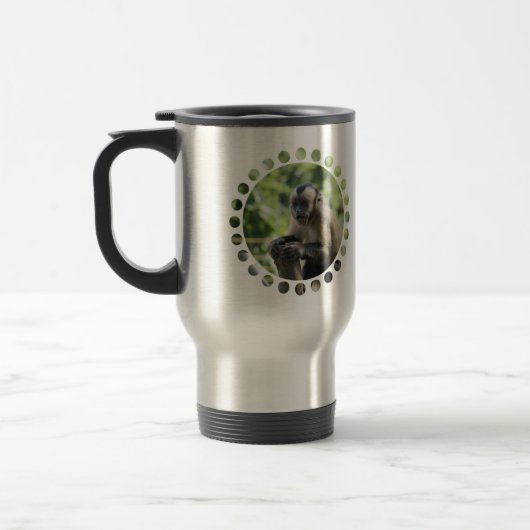 Tasse espiègle de voyage de singe (Gauche)
