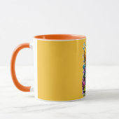 Tasse esthétique Y2K Cyber Glitch (Gauche)