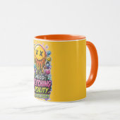 Tasse esthétique Y2K Cyber Glitch (Devant droit)