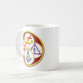 TASSE et STEIN de CERCLE de rite de York (Devant gauche)