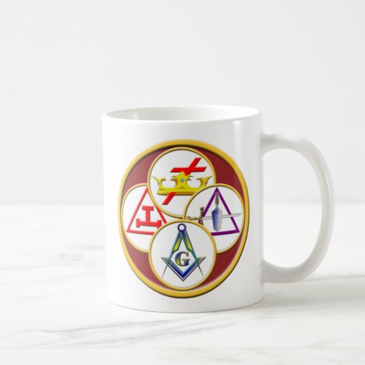 TASSE et STEIN de CERCLE de rite de York (Droite)