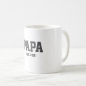 Tasse établie par papa (Devant droit)