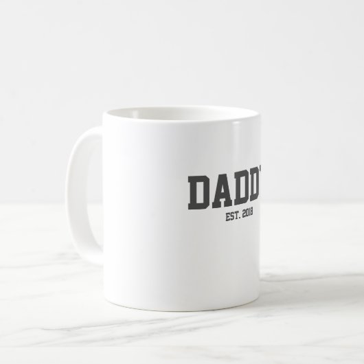 Tasse établie par papa (Devant gauche)