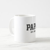 Tasse établie par papa (Devant gauche)