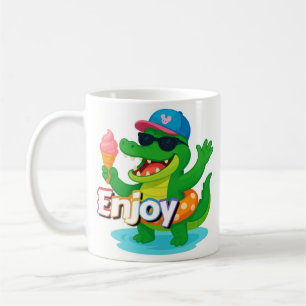Tasse Été Vibrations Croc Cool