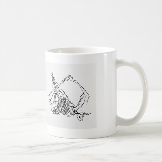 Tasse étendue de violoniste (Droite)