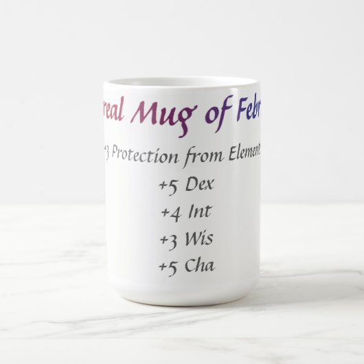 Tasse éthérée de fébrilité (Centre)