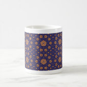 Tasse étoilée de bleu et d'or (Centre)