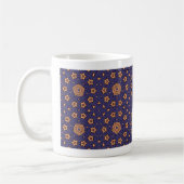 Tasse étoilée de bleu et d'or (Gauche)