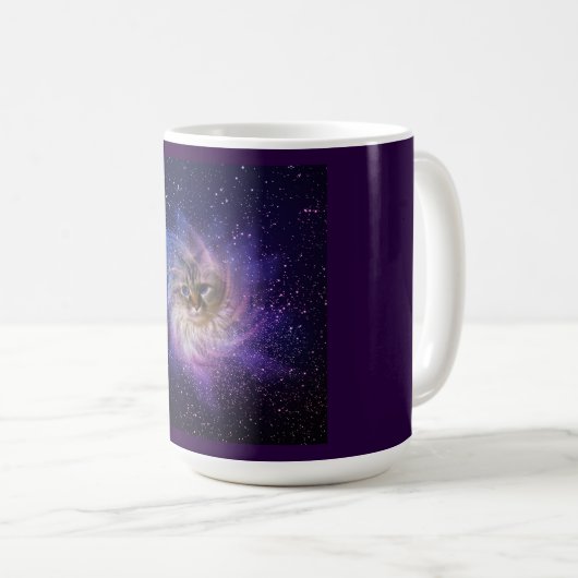 Tasse étoilée d'once Kitty de la nébuleuse 15 (Devant droit)