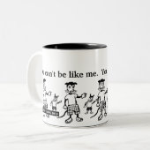 Tasse étrange d'animaux (Devant gauche)