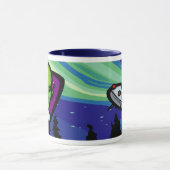 Tasse étrangère 1 de vaisseau spatial (Centre)