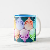 Tasse étrangère, multicolore (Devant droit)