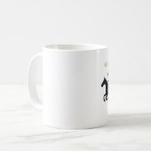 Tasse Être-Équestre de classique de logo (Devant gauche)