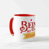 Tasse Être Ma Propre Saint-Valentin (Devant gauche)