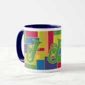 Tasse Euphonium Colorblocks (Devant gauche)